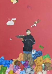 Emaan Rauf, 12 x 10, Gouache on Wasli, Figurative Painting, AC-EMR-005